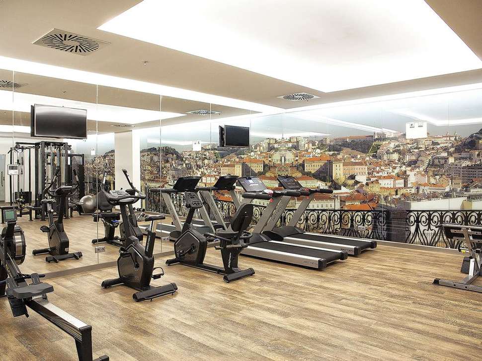 Een foto van de faciliteiten bij Jupiter Lisboa Hotel