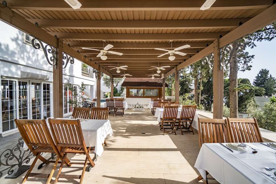 Een foto van de faciliteiten bij Manzara Boutique Hotel