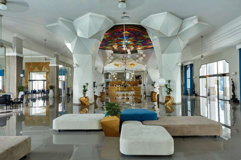 Een foto van het interieur van Riu Palace Punta Cana