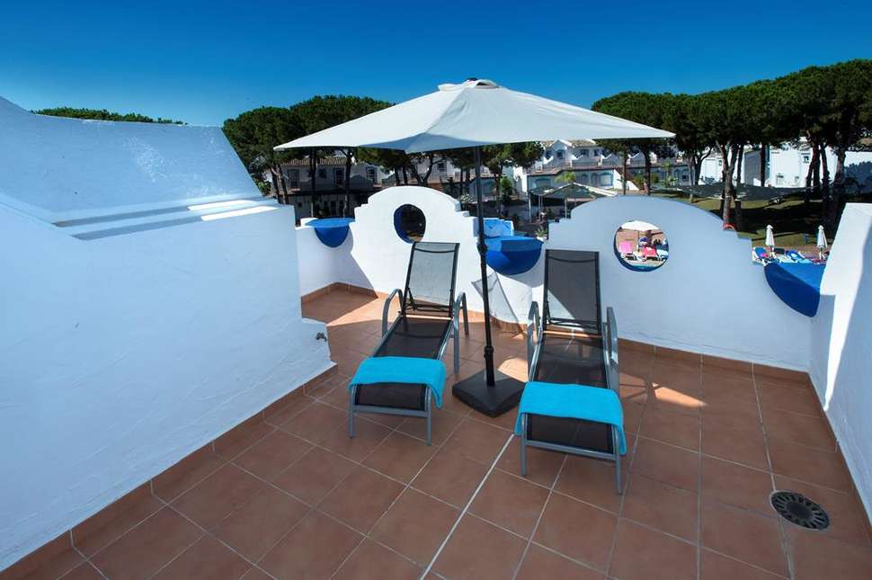 Een foto van het terras bij Vime La Reserva de Marbella