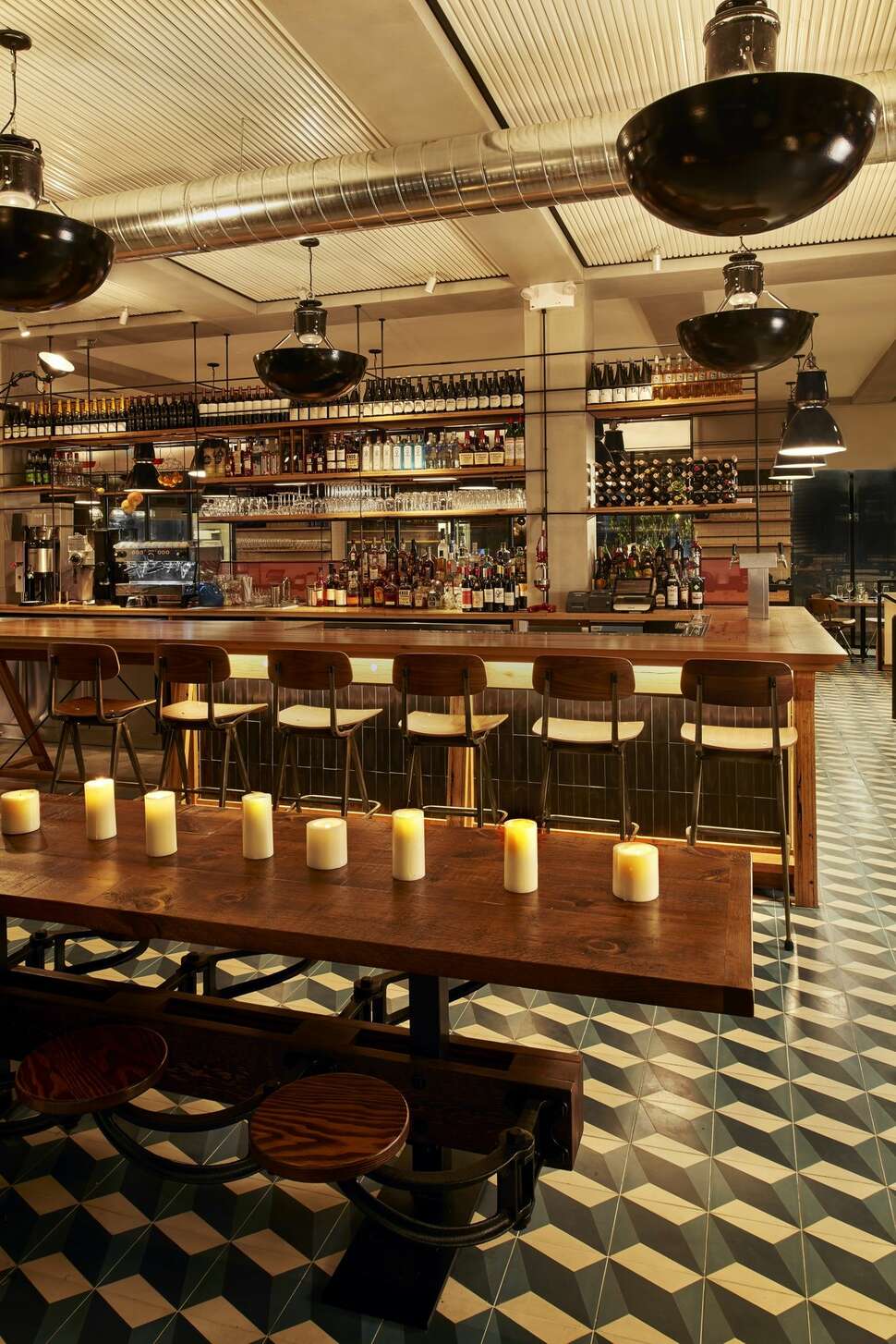 Ein Foto von den Einrichtungen im Arlo SoHo Hotel