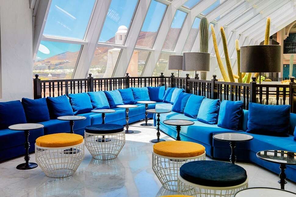 Een foto van het interieur van H10 Timanfaya Palace