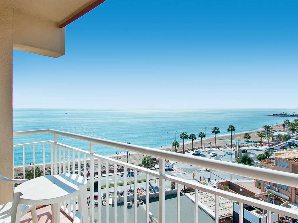 Een foto van de buitenkant van Hotel Alba Beach
