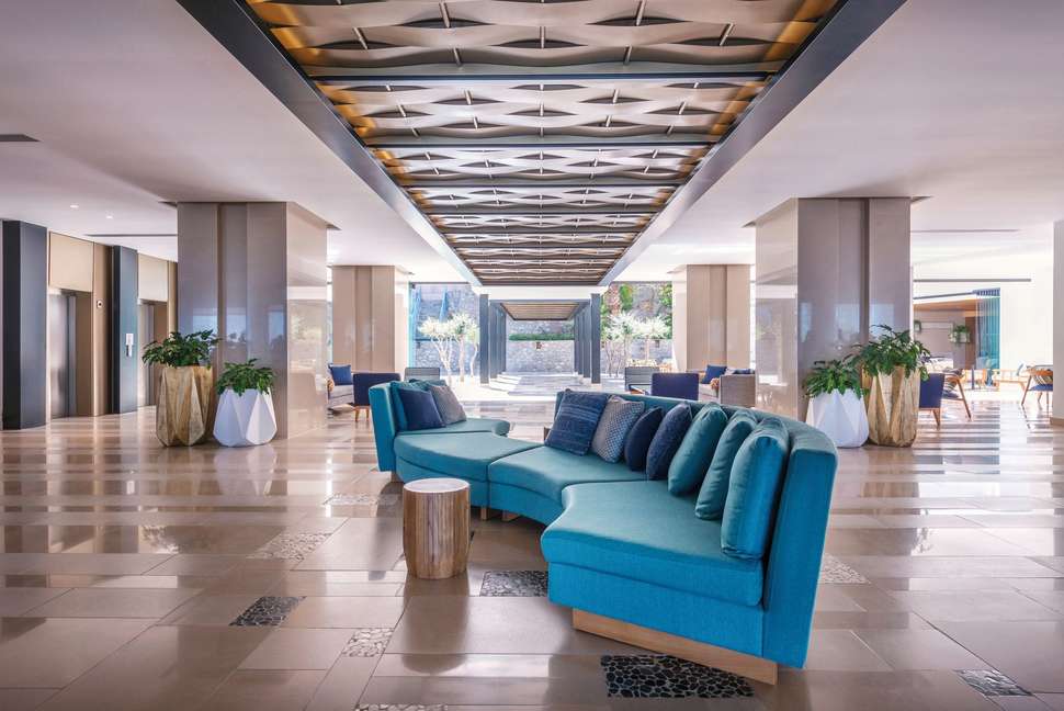 Ein Foto vom Innenbereich im Mitsis Rodos Village Beach Hotel