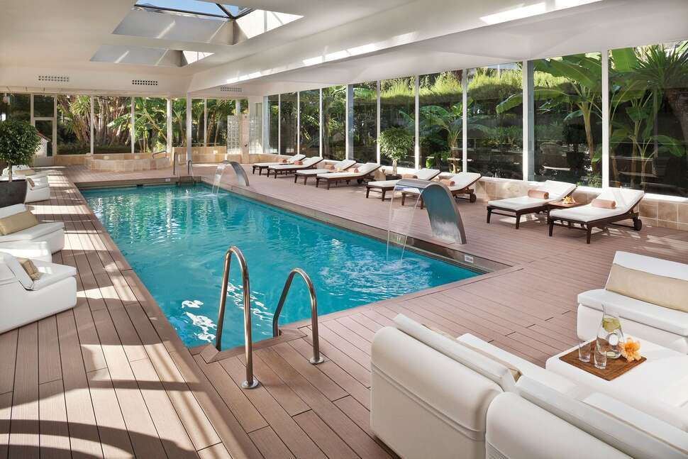 Ein Foto vom Pool im Hotel Don Pepe Gran Meliá