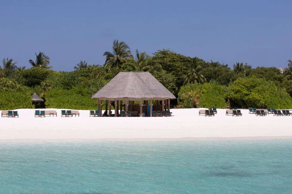 Ein Foto vom Strand beim Coco Palm Dhuni Kolhu