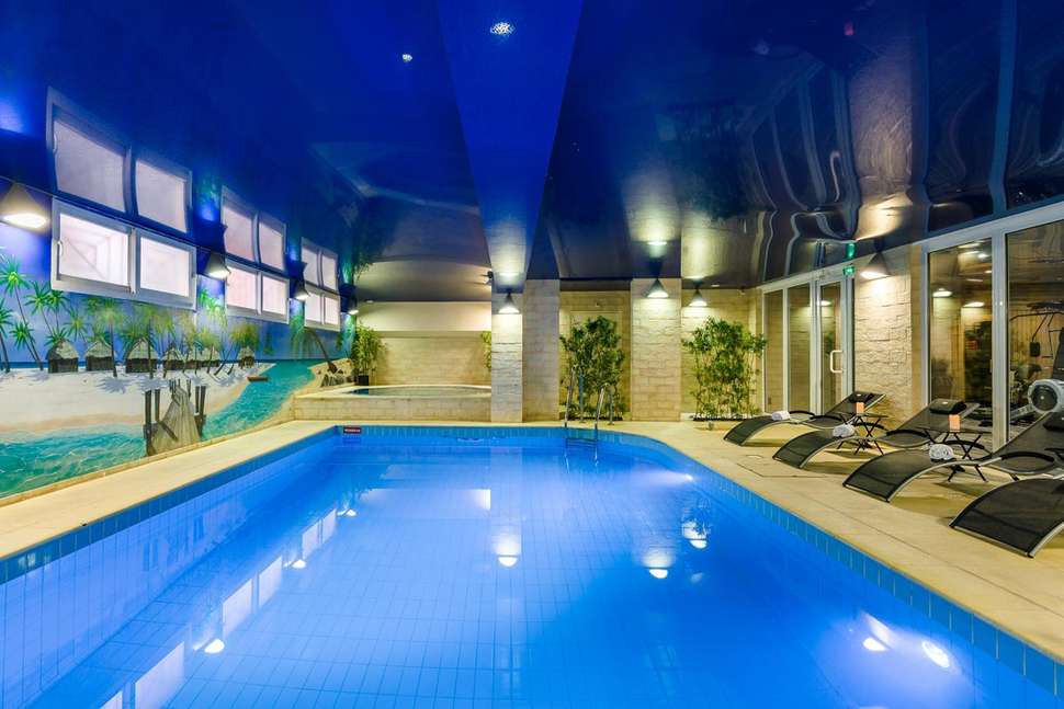 Een foto van het zwembad bij Hotel Residence Europe