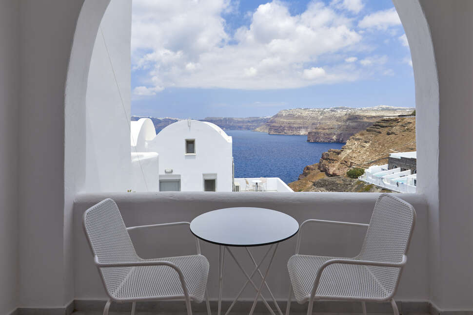 Ein Foto Santorini View Hotel