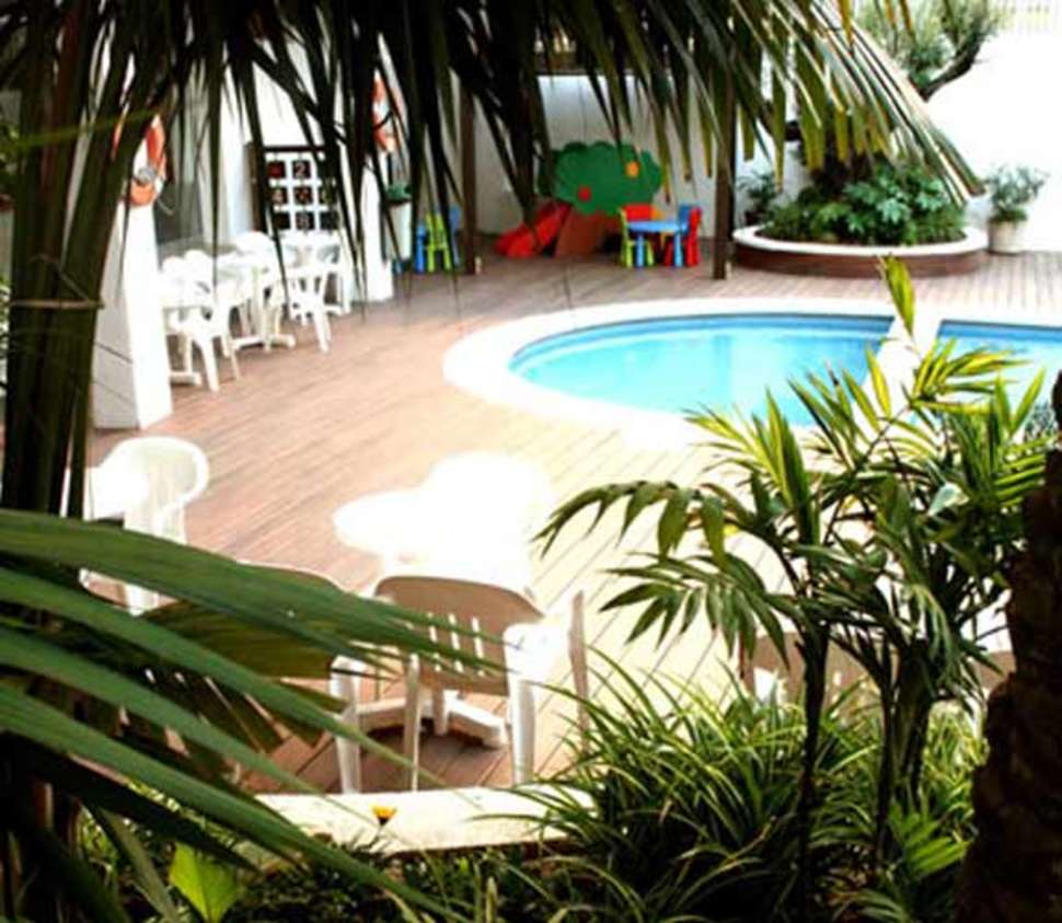 Een foto van het zwembad bij Hotel Miami