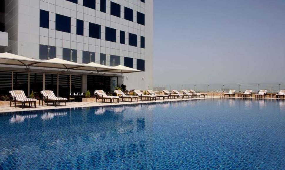 Een foto van een overzicht van La Suite Dubai Hotel & Appartementen