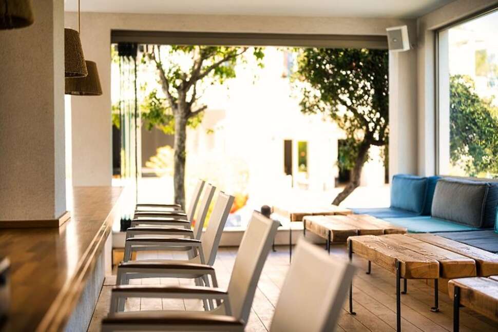 Een foto van de faciliteiten bij Chrousso Village Hotel