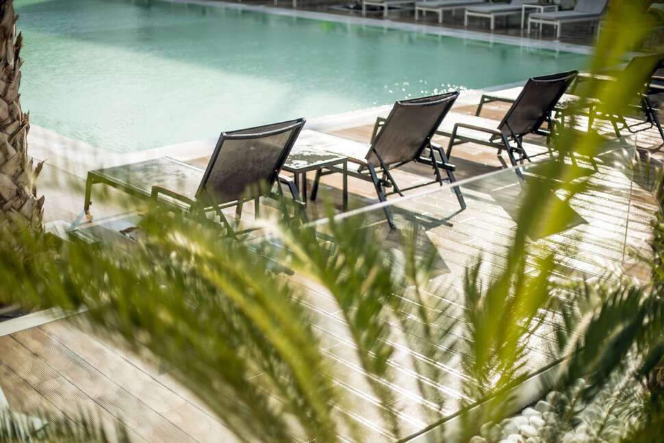 Een foto van het zwembad bij White Dreams Resort