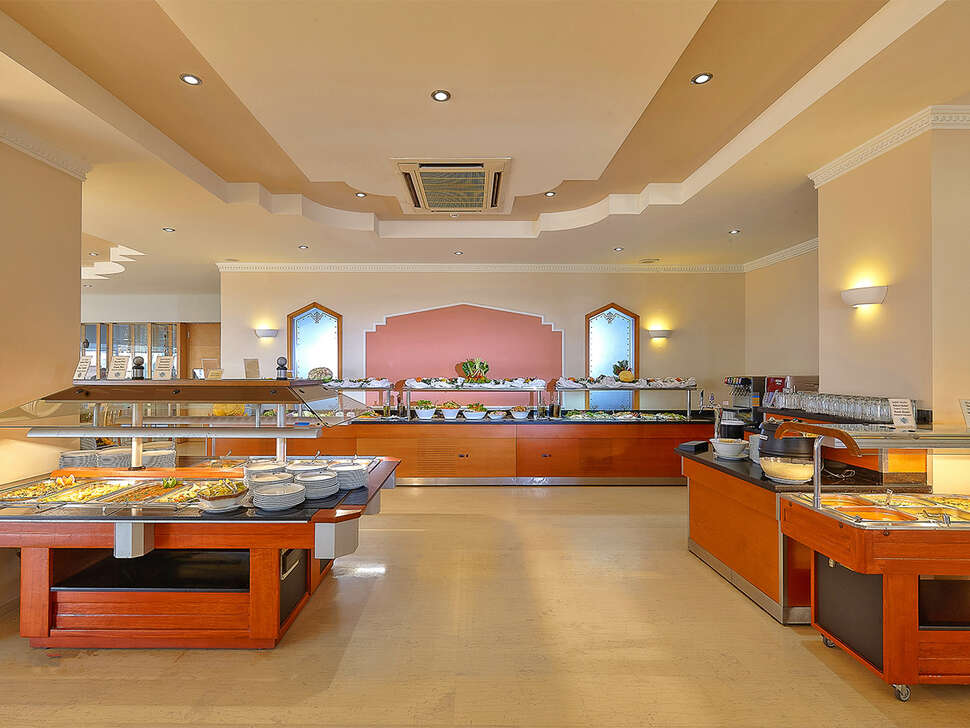 Een foto van het interieur van Hotel Astir Beach