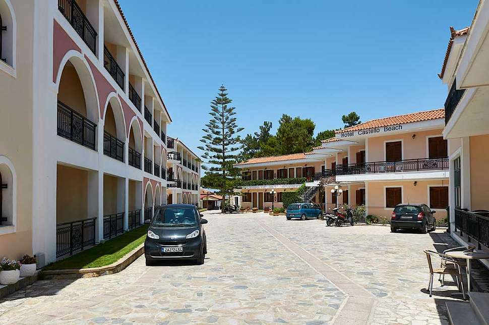 Een foto van de buitenkant van Castello Beach
