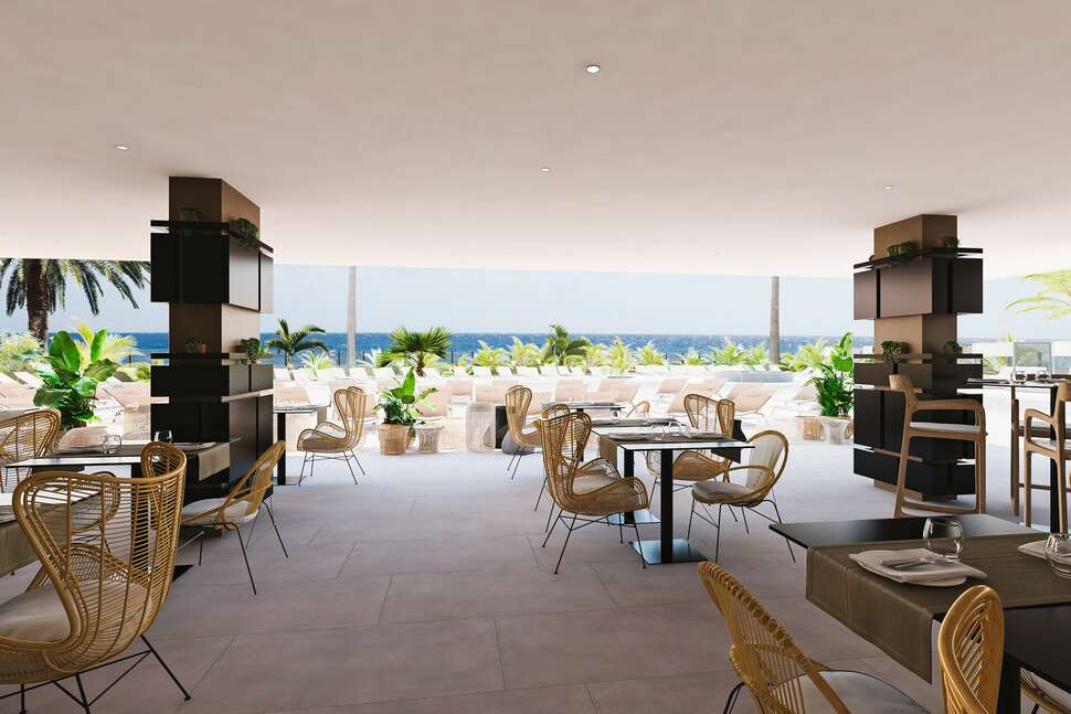 Een foto van de faciliteiten bij Faro Lopesan Collection Hotel