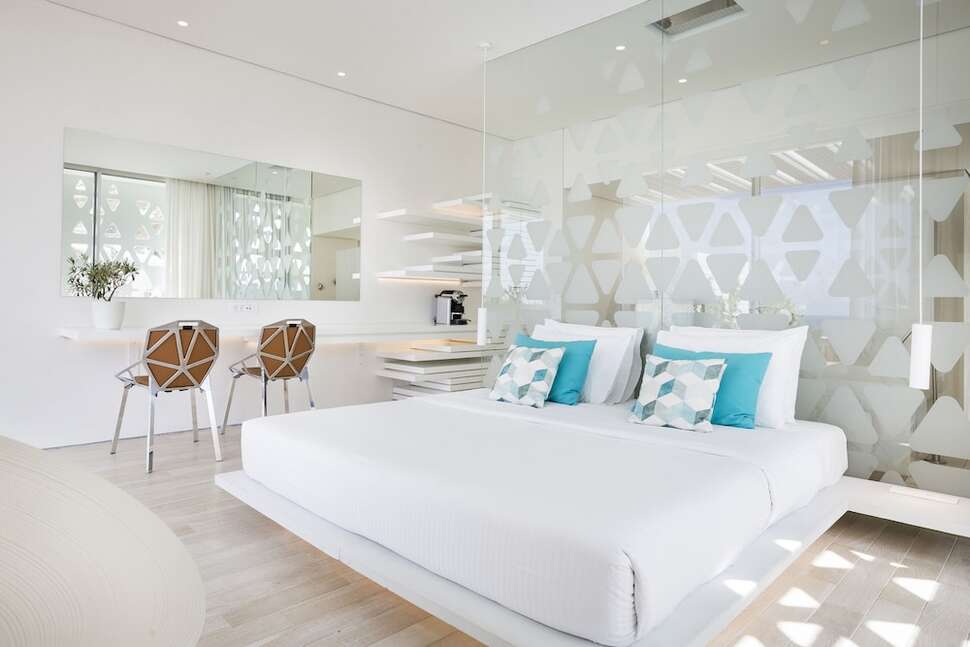 Ein Foto Mykonos Dove Beach Hotel