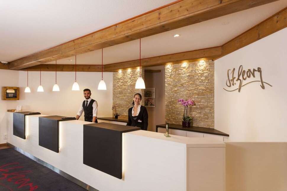 Ein Foto vom Innenbereich im Hotel St. Georg