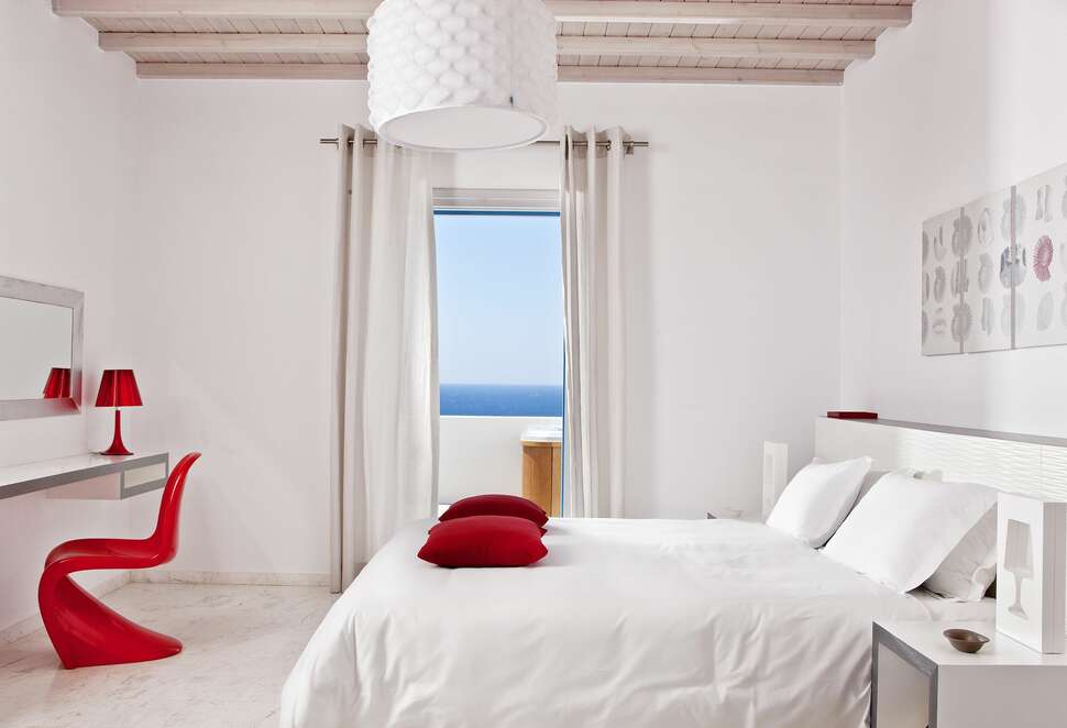 Een foto van een overzicht van Kouros Hotel & Suites