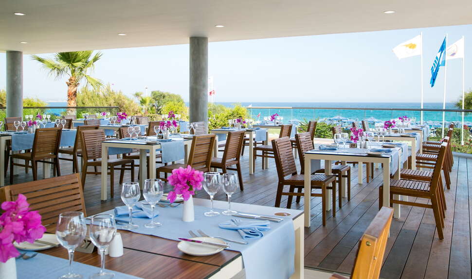 Ein Foto von den Einrichtungen im Asterias Beach Hotel
