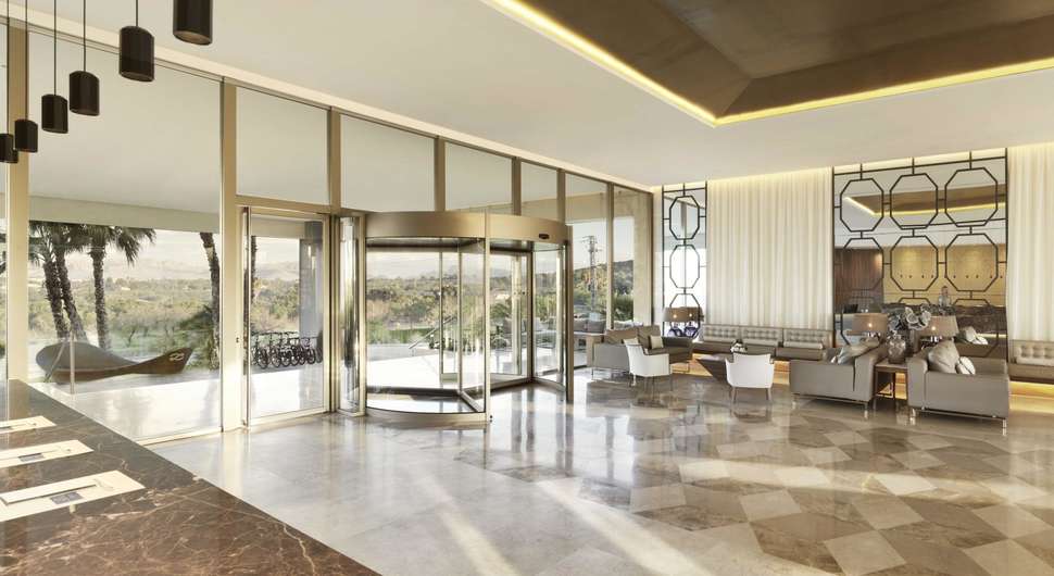 Een foto van het interieur van Hotel Zafiro Palace Alcudia