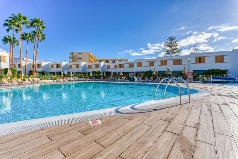 Ein Foto vom Pool im Bungalows Las Brisas