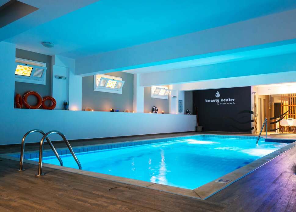 Een foto van het zwembad bij Aelius Hotel & Spa