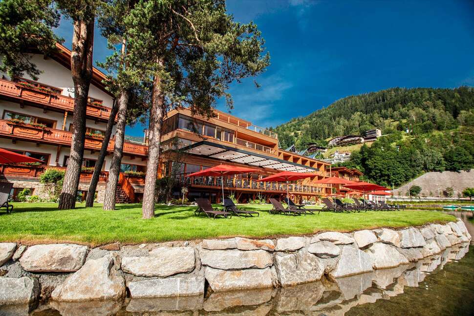 Een foto van een overzicht van Seehotel Freiberg