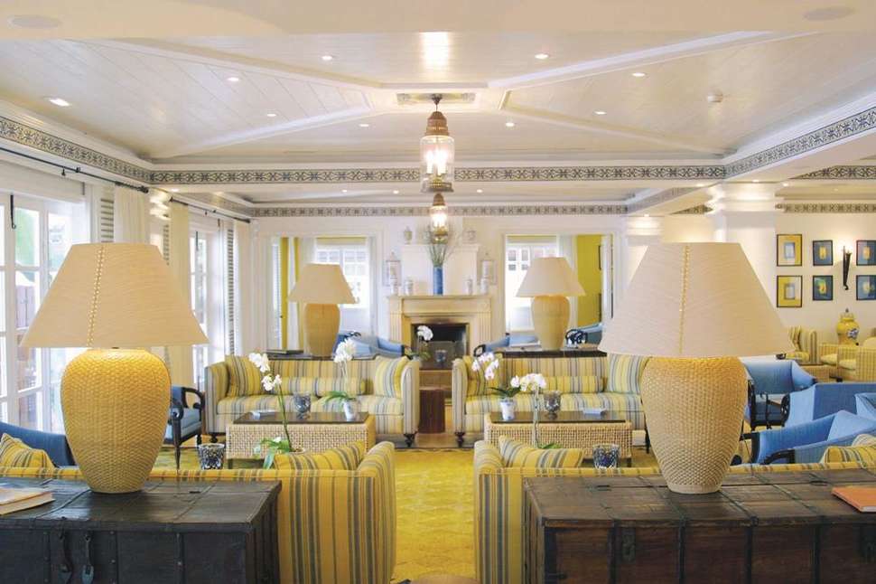Een foto van het interieur van Seaside Grand Hotel Residencia