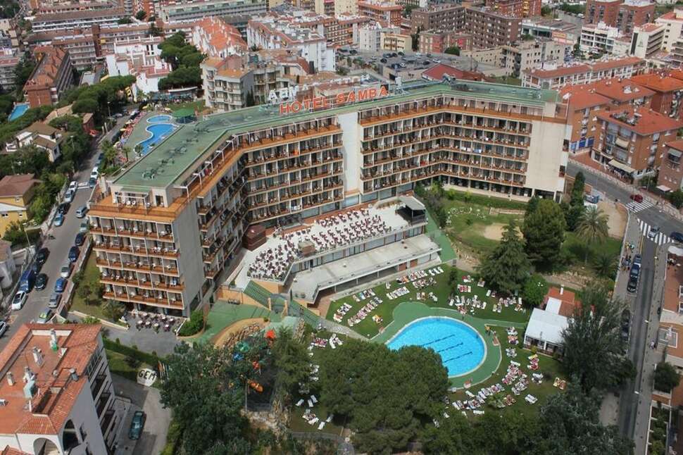 Een foto van het zwembad bij Hotel Samba