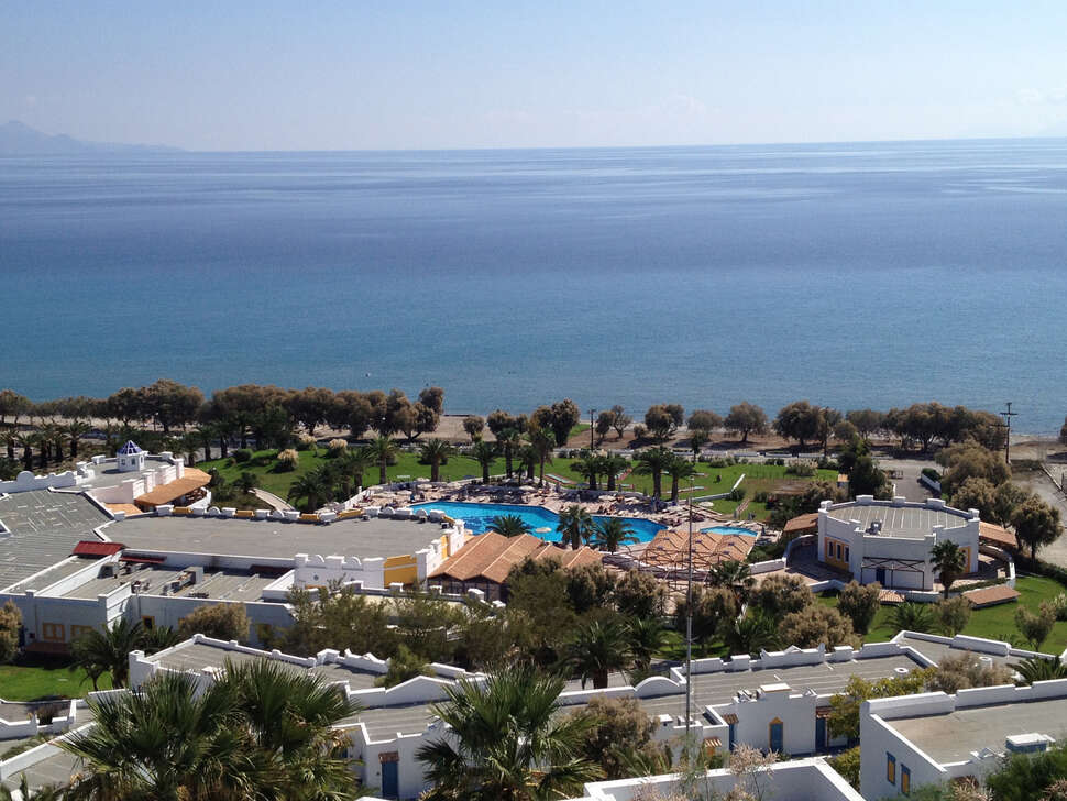 Een foto van het zwembad bij Lagas Aegean Village