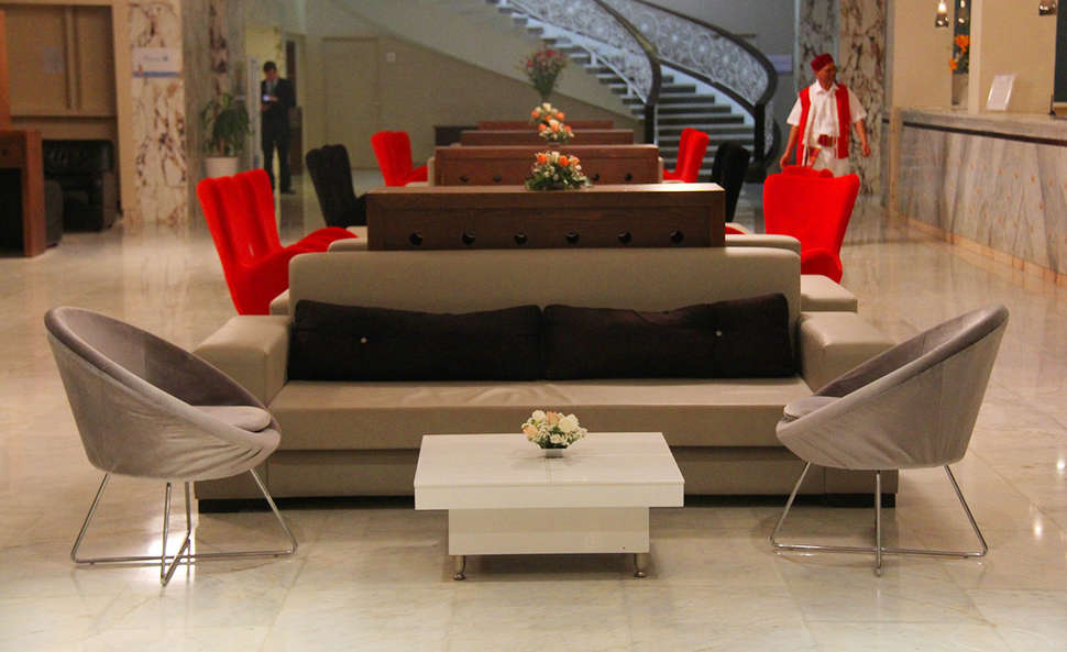 Een foto van het interieur van Aqua Mirage Marrakech