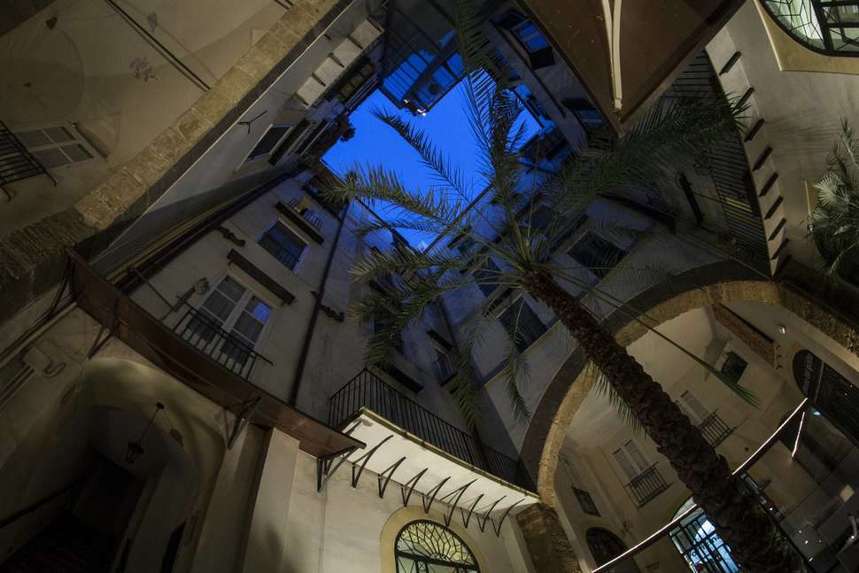Een foto van het interieur van Quintocanto Hotel & Spa