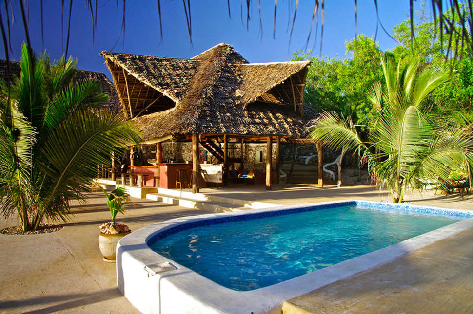 Een foto van het zwembad bij Sunshine Marine Lodge