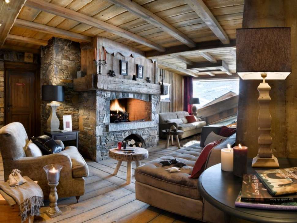 Een foto van het interieur van Pierre & Vacances Residence Premium Les Alpages de Reberty