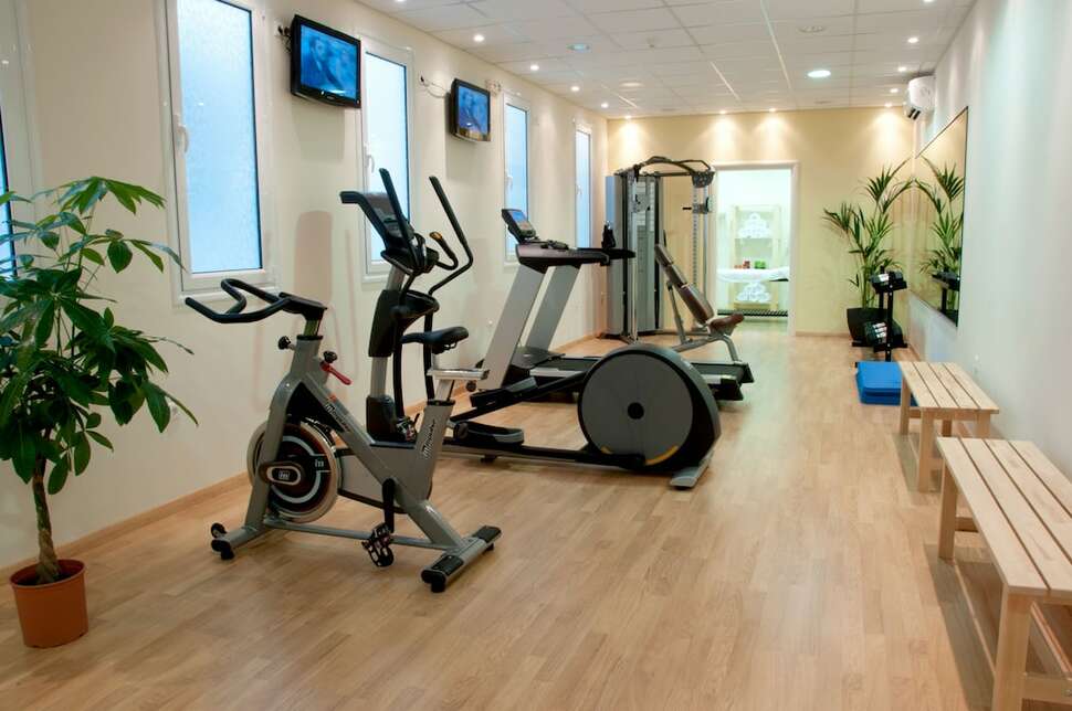 Ein Foto von den Einrichtungen im Titania Hotel