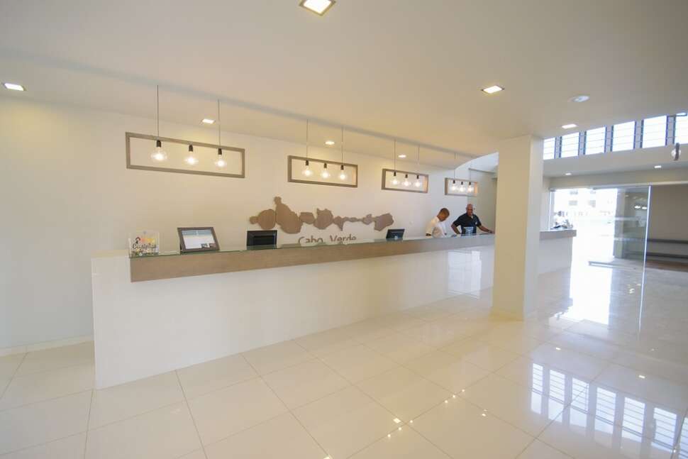 Een foto van het interieur van Oasis Belorizonte Hotel