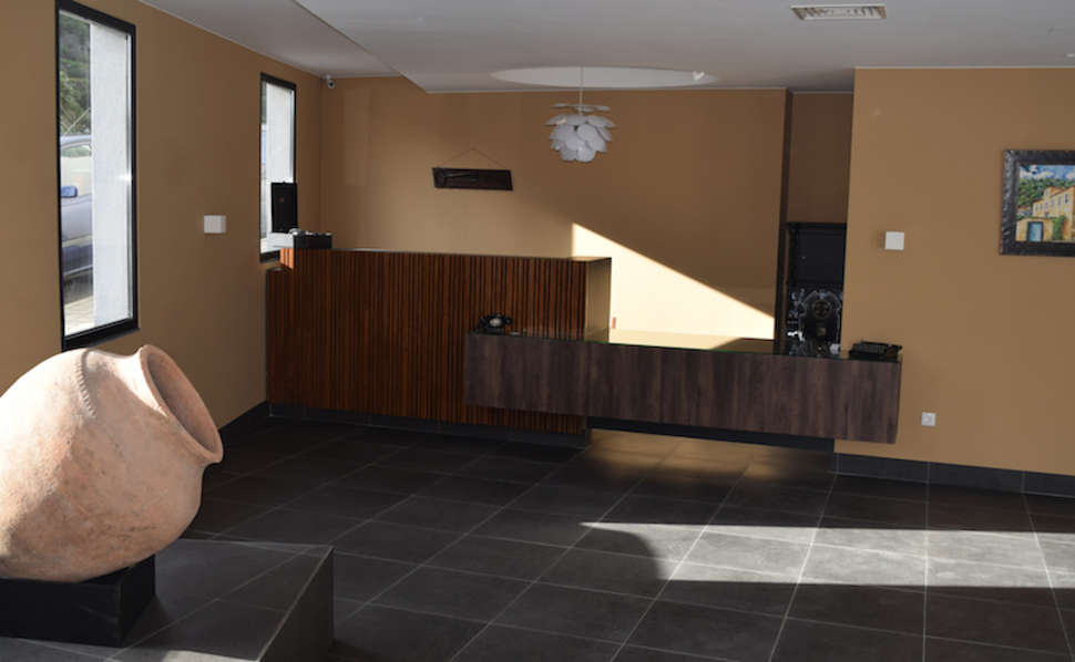 Een foto van het interieur van Hotel Solar do Bom Jesus