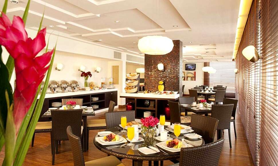 Een foto van de faciliteiten bij La Suite Dubai Hotel & Appartementen