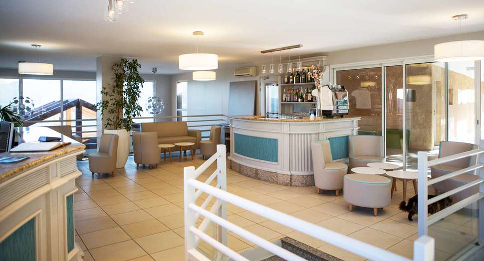 Een foto van het interieur van Hotel San Damianu