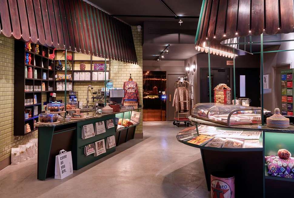 Een foto van de faciliteiten bij 25hours Hotel Terminus Nord