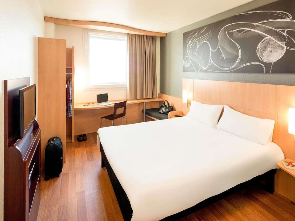 Een foto van een overzicht van Ibis Barcelona Meridiana