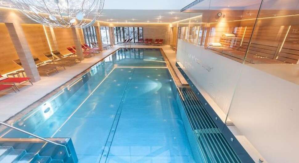 Een foto van het zwembad bij Hotel Tyrolerhof