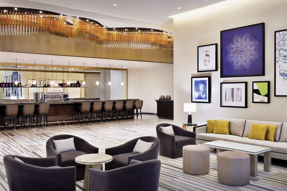 Ein Foto vom Innenbereich im Marriott Downtown Abu Dhabi