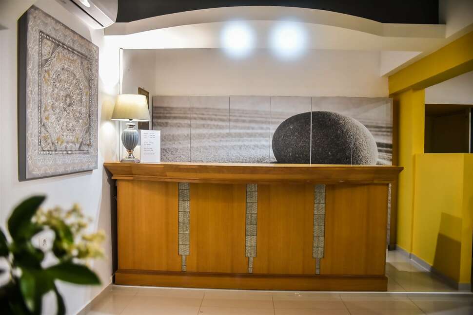 Een foto van het interieur van Bali Mare