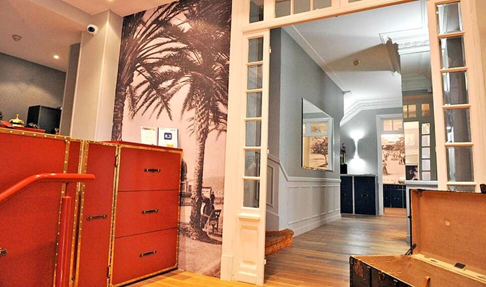 Een foto van het interieur van Nice Excelsior Hotel