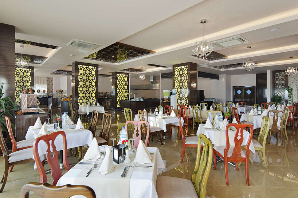 Een foto van de faciliteiten bij Hotel Justiniano Deluxe Resort