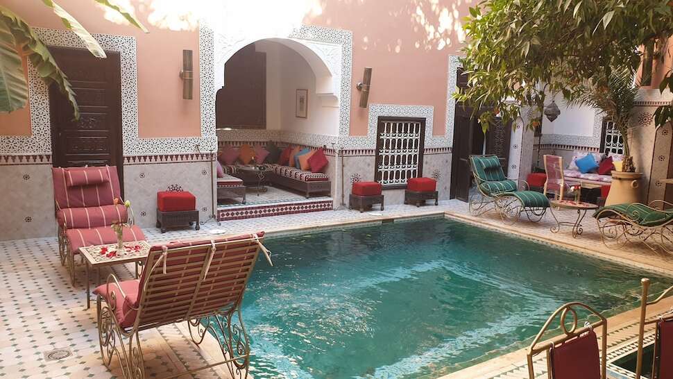Ein Foto Riad Barroko