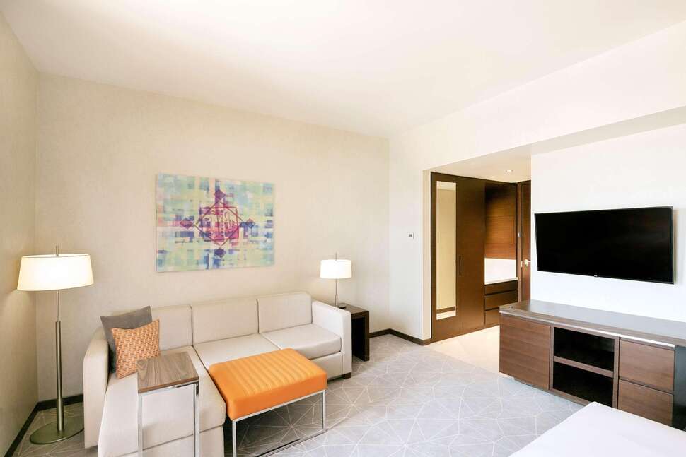 Een foto van Hyatt Place Dubai Wasl District Hotel & Residences