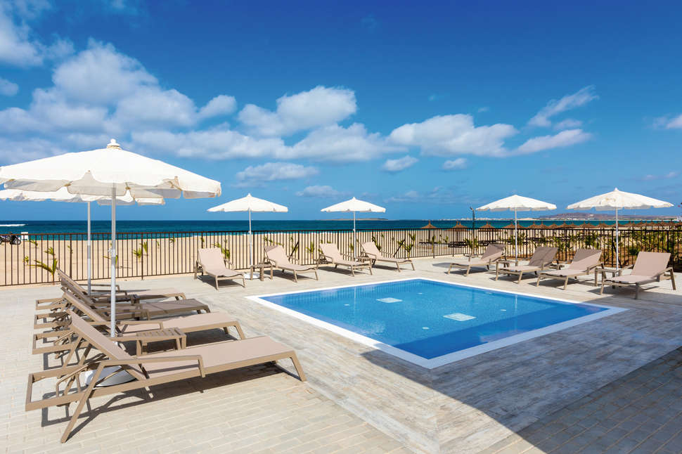 Een foto van het zwembad bij Riu Palace Boavista