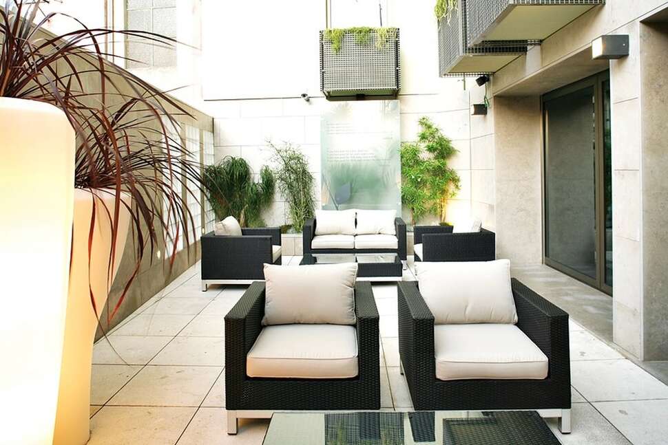 Een foto van het interieur van Neya Lisboa Hotel